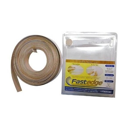 Fastcap Fastedge Peel & Stick Edge Tape 250' Roll Unfinished Cherry FESW.1516.250CH